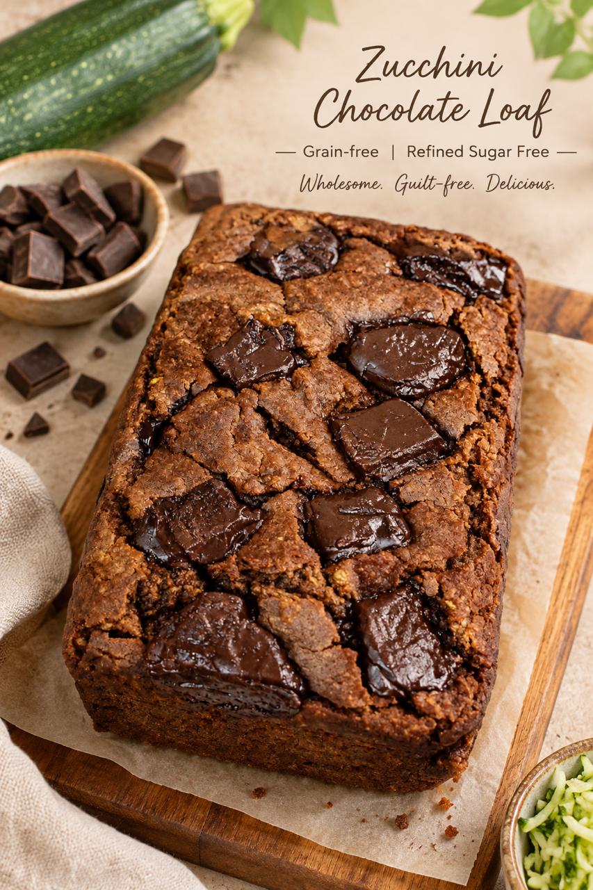 Zuchhini Chocolate Loaf - 450gm (Mumbai Only)