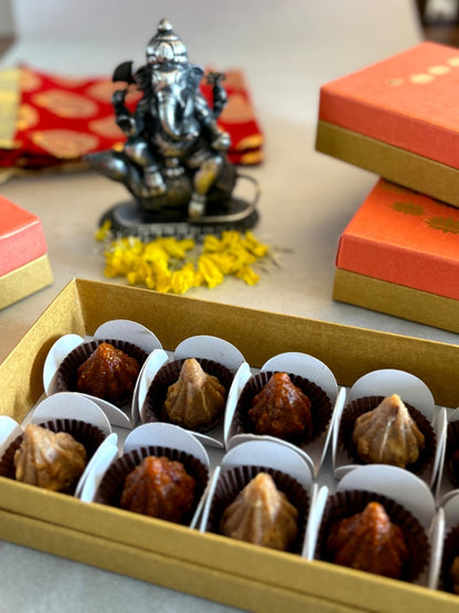 Box of 10 PCs of sugar free Modaks