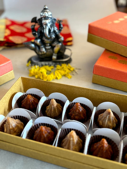 Box of 10 PCs of sugar free Modaks